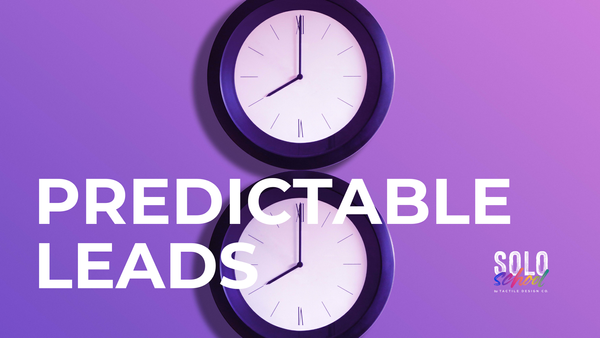 Repetition: Sustainable, predictable lead flow